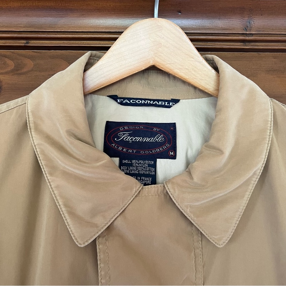 Façonnable water resistant windbreaker field/barn jacket - Picture 4 of 8